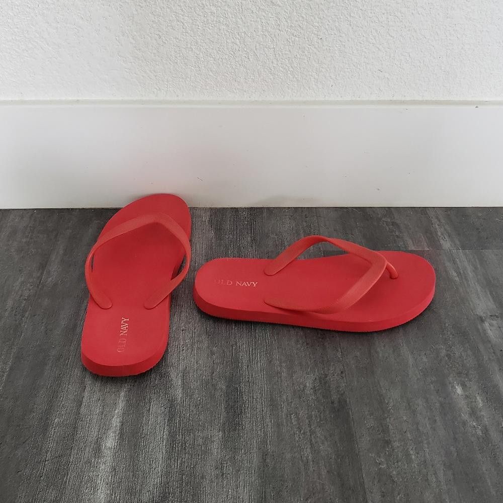 Old Navy Red Classic Old Navy Sandal Size US 5.5 / IT 35.5 - 3 Thumbnail