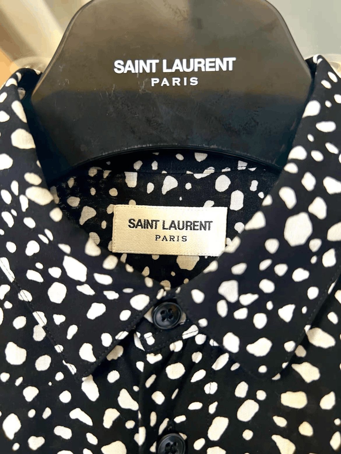 Saint Laurent Paris Saint Laurent Paris Sz 39 Saint Laurent Paris 20SS White D Size US M / EU 48-50 / 2 - 3 Thumbnail