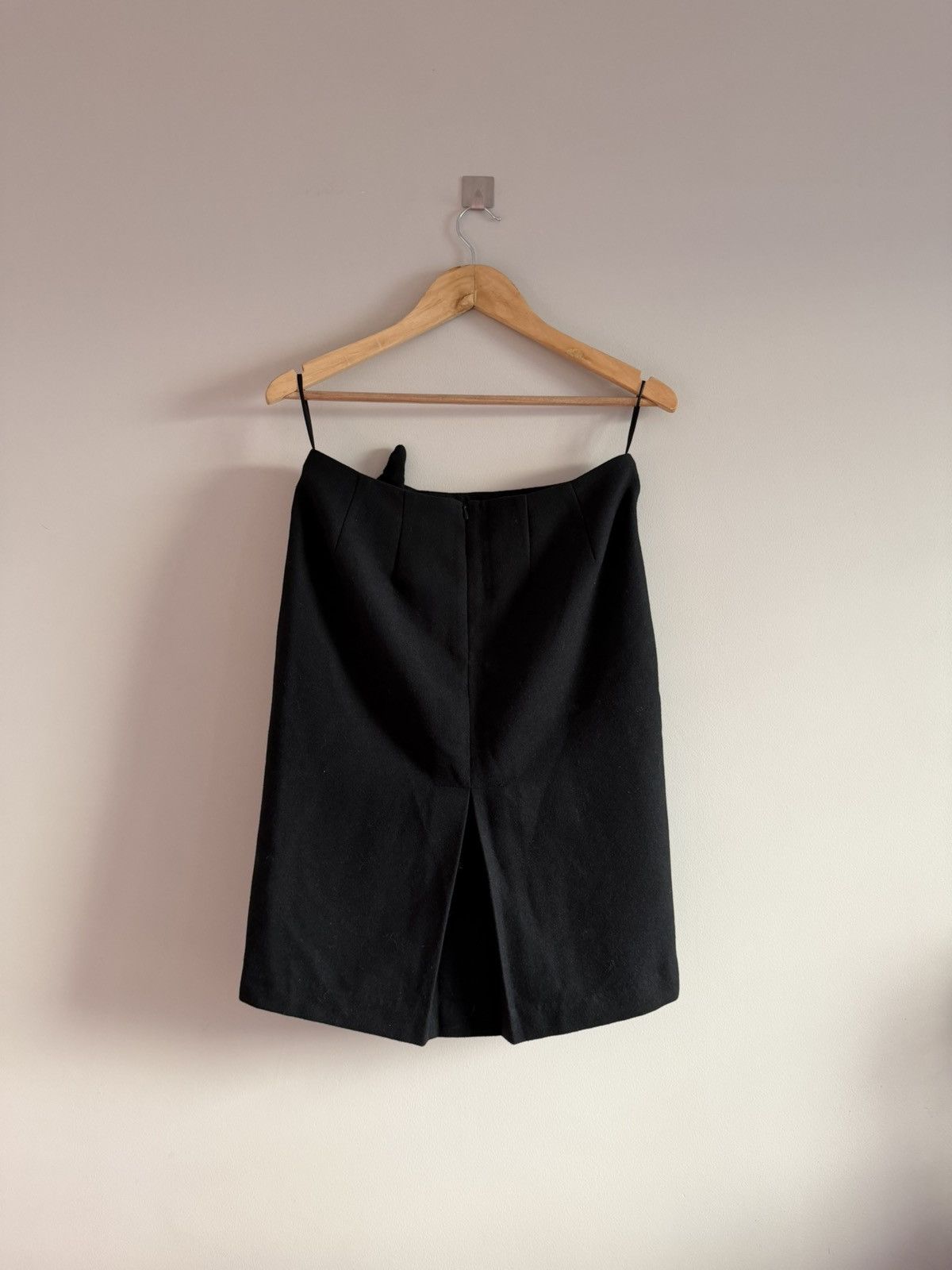 agnes b. agnes b. Black Asymmetric Panel Skirt Size 28" / US 6 / IT 42 - 5 Thumbnail