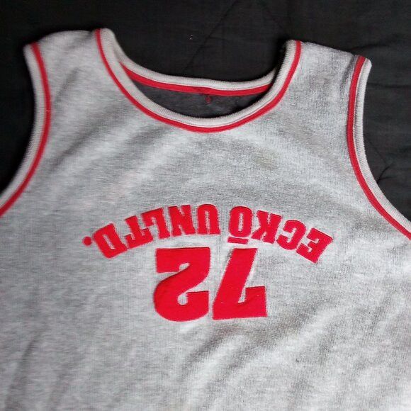 Ecko Unltd. Vintage Ecko Unlimited 72 Jersey Tank Top Size US XXL / EU 58 / 5 - 1 Thumbnail
