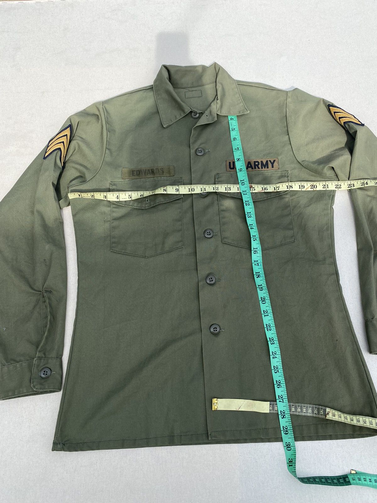 Vintage Vintage army shirt john lennon Size US L / EU 52-54 / 3 - 2 Thumbnail