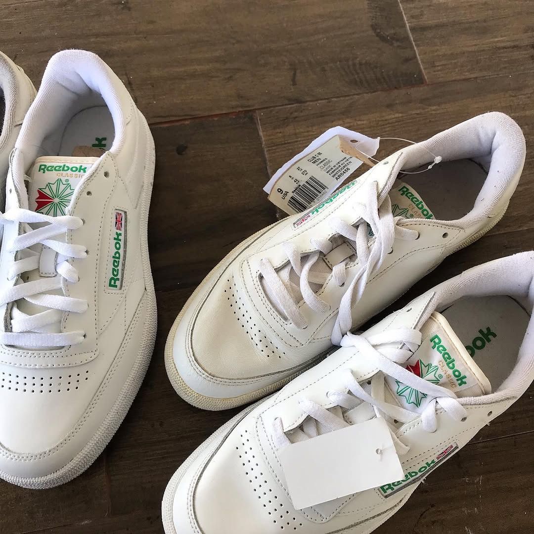 Hysteric Glamour × Reebok Reebok C85 TV Reebok Club C 85 TV Intense Vintage 80s Size US 7.5 / EU 40-41 - 7 Thumbnail