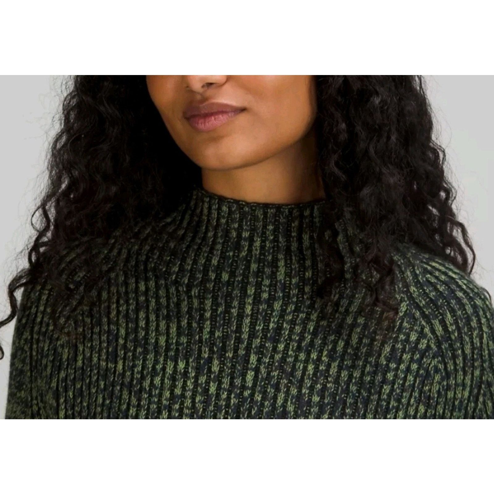 Lululemon Lululemon Sweater Cotton Cashmere Blend Mock Neck Sweater Size M / US 6-8 / IT 42-44 - 3 Thumbnail