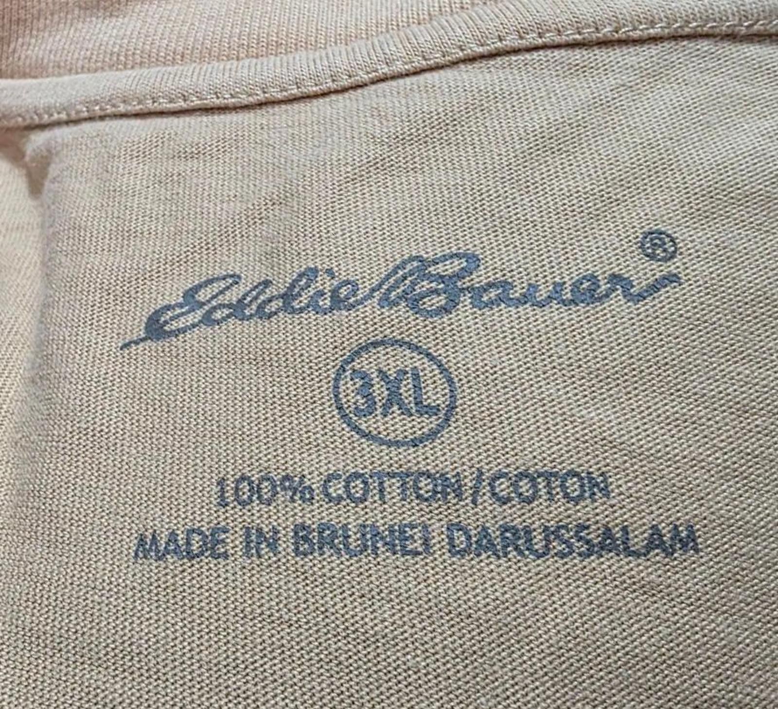 Eddie Bauer Eddie Bauer Long Sleeve Pocket Tee Yellow Shirt Mens XXL 3X Size US XXL / EU 58 / 5 - 7 Thumbnail
