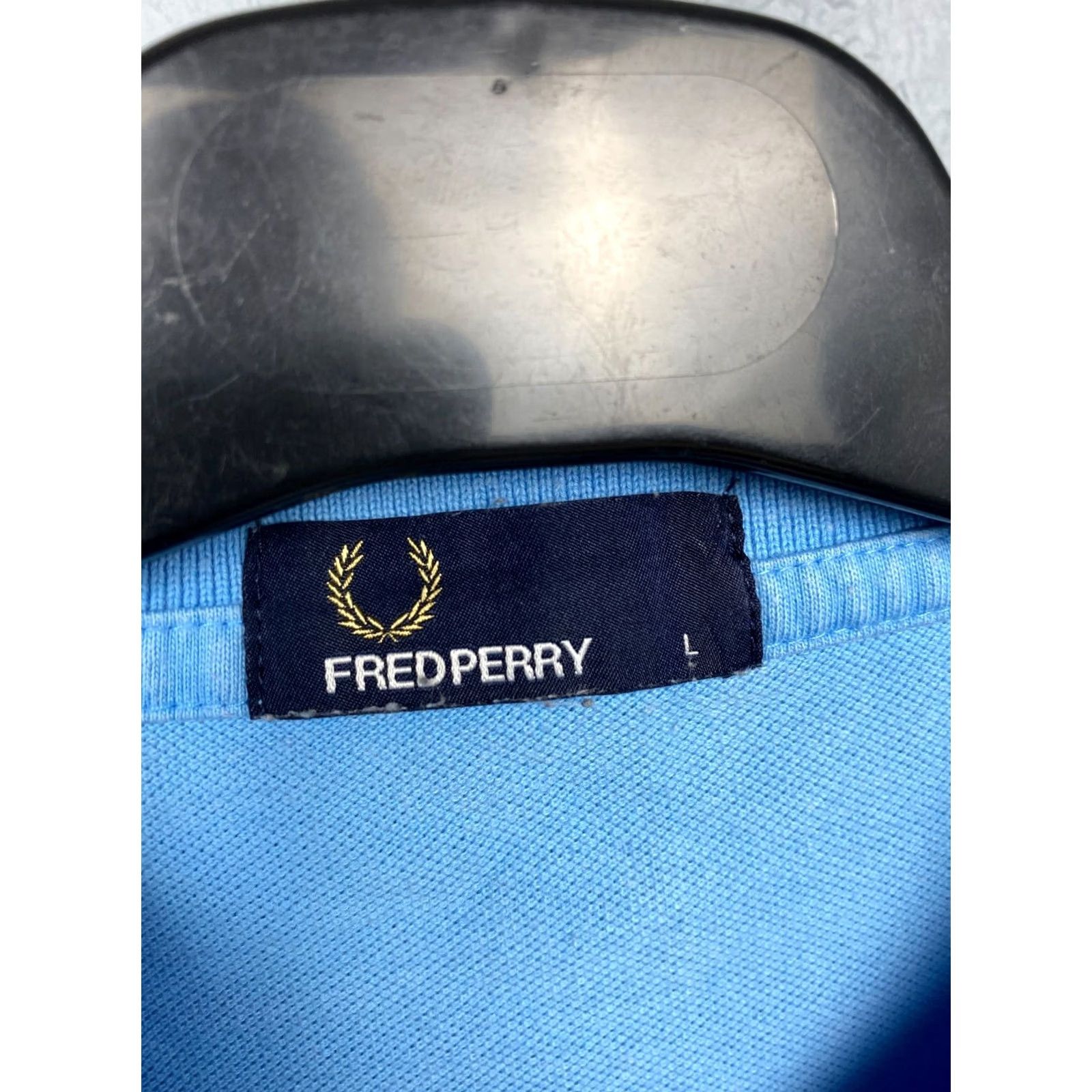 Fred Perry VINTAGE Fred Perry Shirt Mens L Blue Polo Size Size US L / EU 52-54 / 3 - 4 Thumbnail