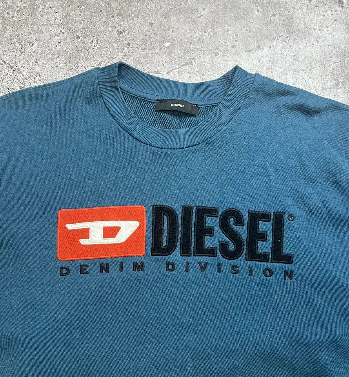 Diesel Diesel Vintage Big Logo Sweatshirt Size US L / EU 52-54 / 3 - 2 Thumbnail