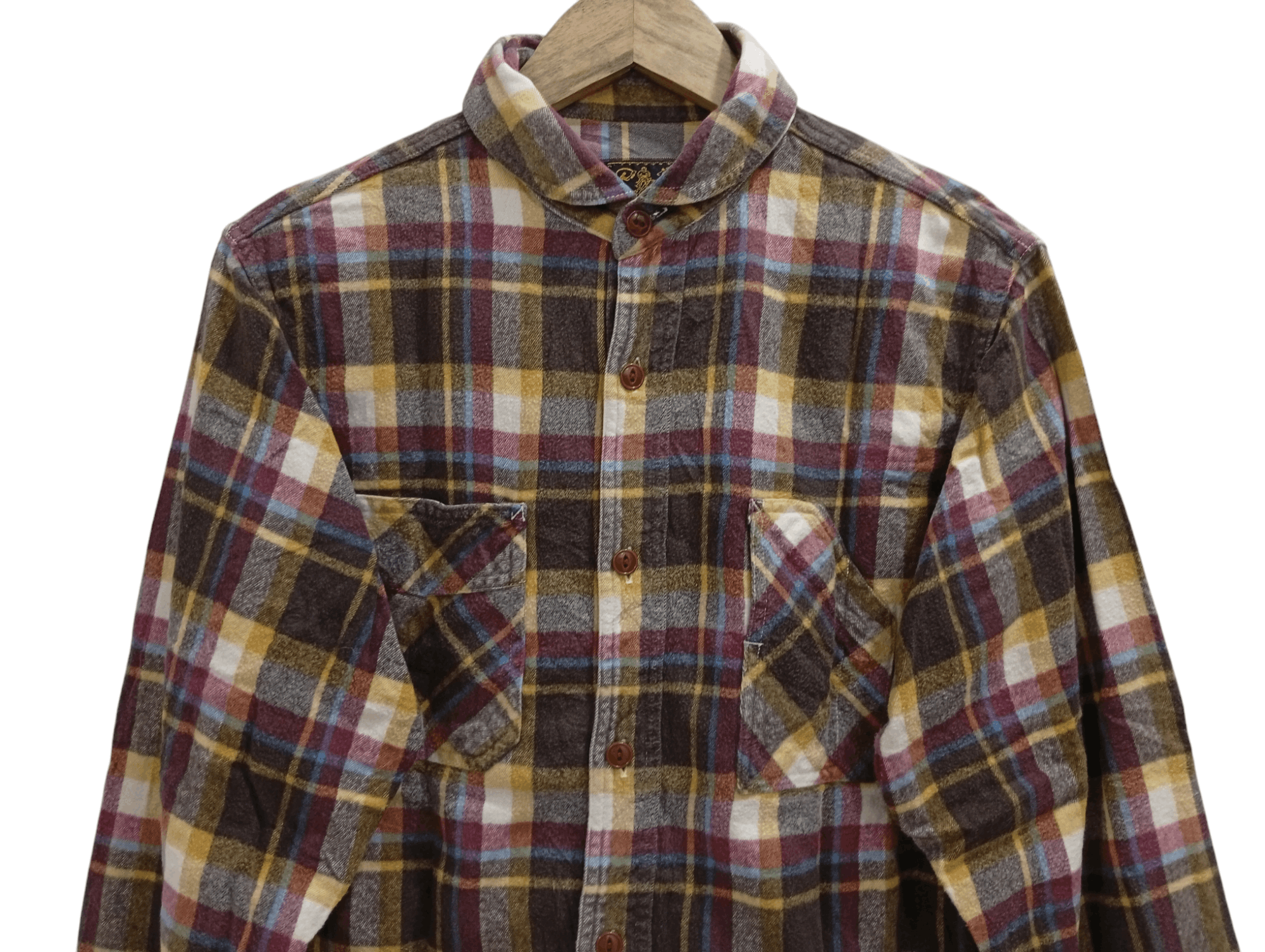 Cushman × Japanese Brand × Vintage 🔥🔥Cushman Plaid Flannel Shirt Size US M / EU 48-50 / 2 - 16 Thumbnail
