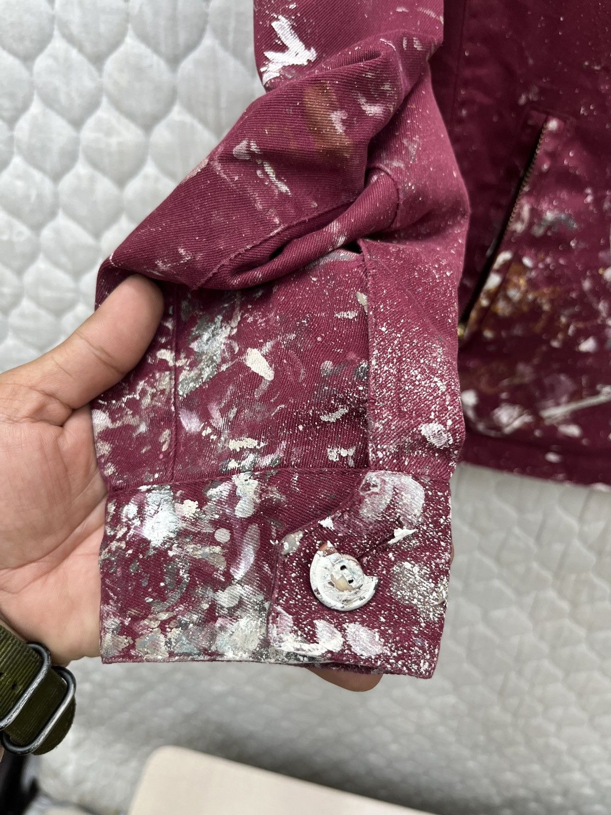 Ben Davis 🔥🔥🔥STEALS VTG BEN DAVIS SPLATTER PAINT WORKWEAR JACKET Size US S / EU 44-46 / 1 - 8 Thumbnail