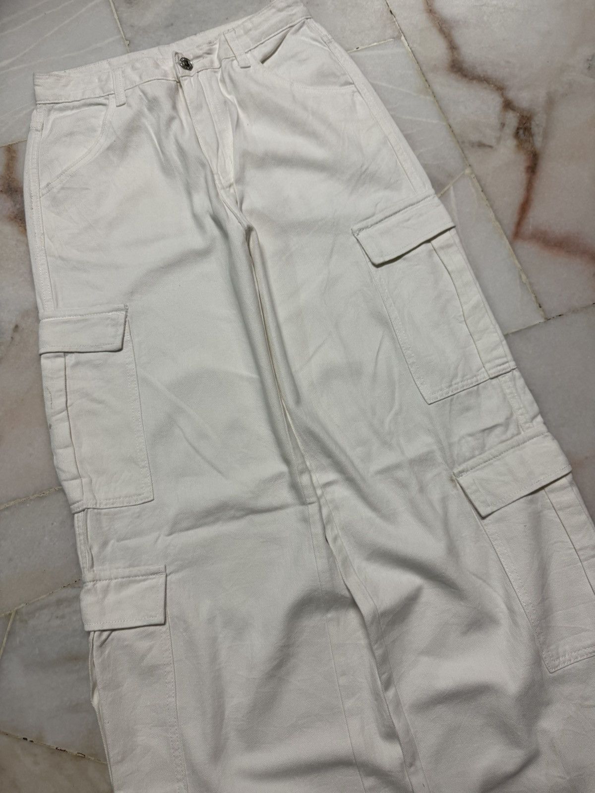 Shein SHEIN MULTIPOCKET RICK OWEN BALENCIAGA CARGO STYLE RARE Size US 26 / EU 42 - 4 Thumbnail