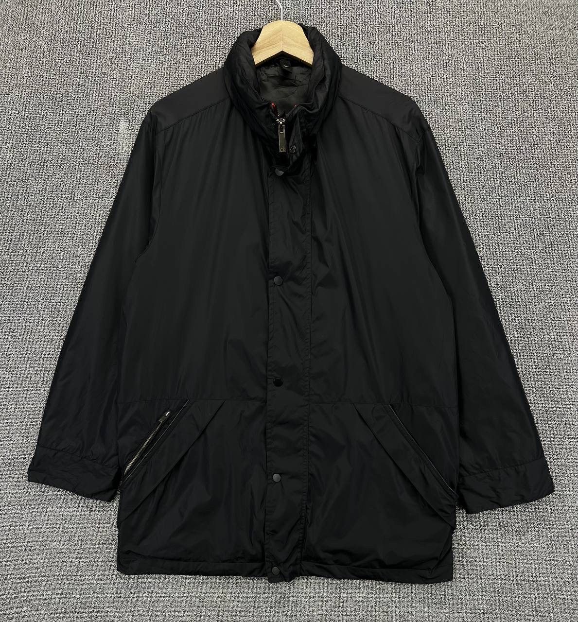 Calvin Klein Vintage Calvin Klein Black Zip Up Luxury Long Jacket Size US L / EU 52-54 / 3 - 1 Thumbnail