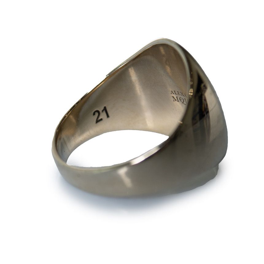 Alexander McQueen Alexander McQueen, Gold toned skull ring Size ONE SIZE - 4 Thumbnail