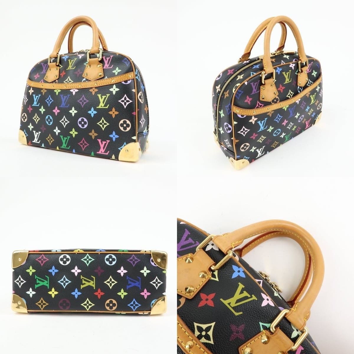 Louis Vuitton Louis Vuitton Monogram Multicolore Trouville Satchel Size ONE SIZE - 3 Thumbnail