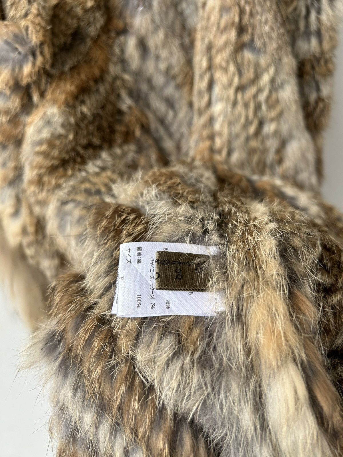 GOA GOA Fur Rabbit Vest Size US S / EU 44-46 / 1 - 23 Thumbnail
