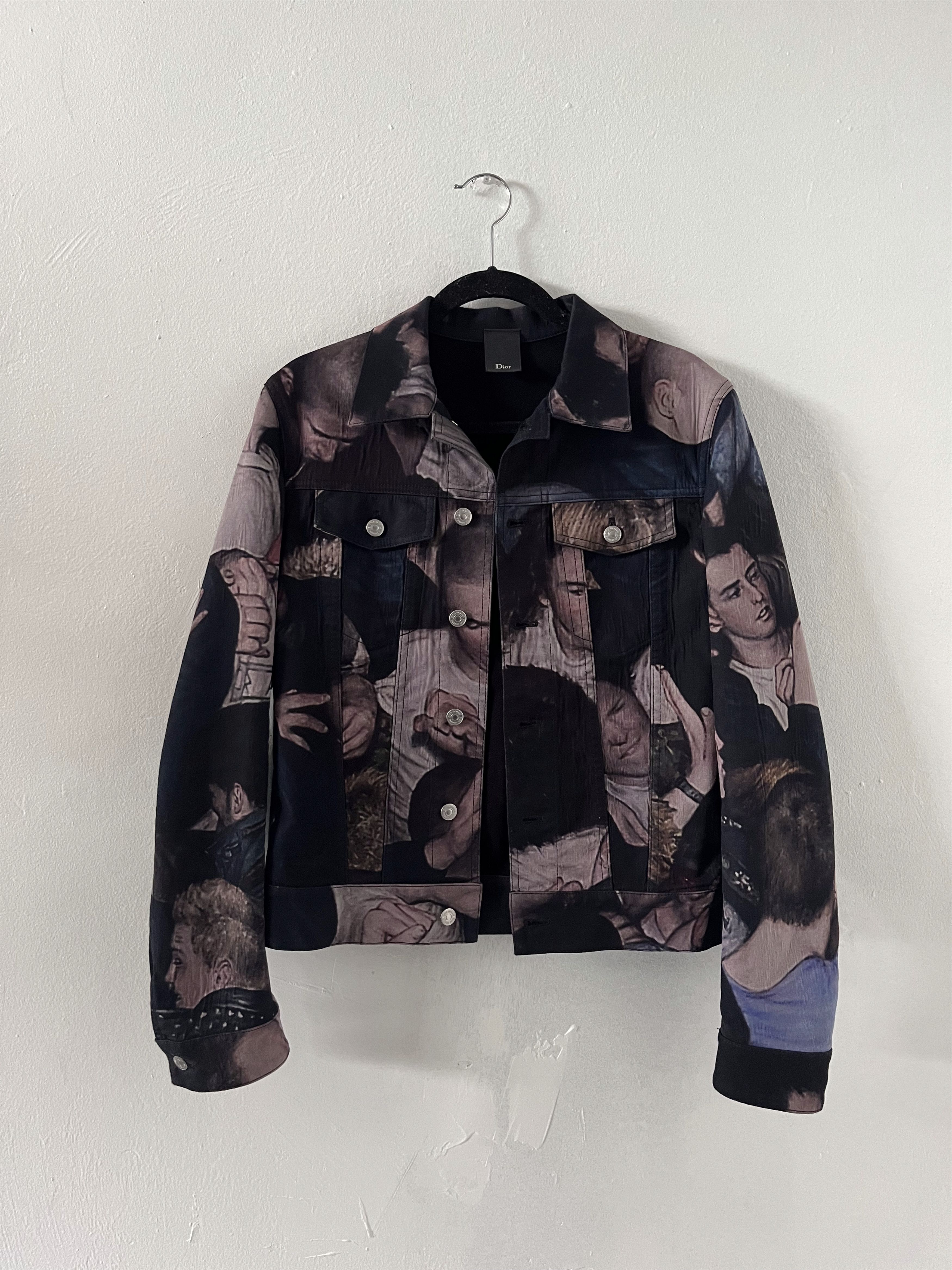 Dior Dior Homme x Dan Witz AW17 Moshpit Denim Jacket Size US S / EU 44-46 / 1 - 2 Thumbnail