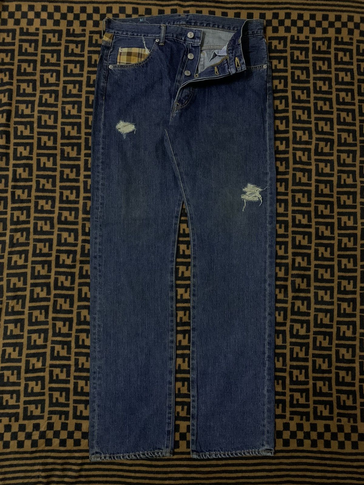 Swagger 💥Japanese designer Swagger Denim Size US 33 - 2 Thumbnail