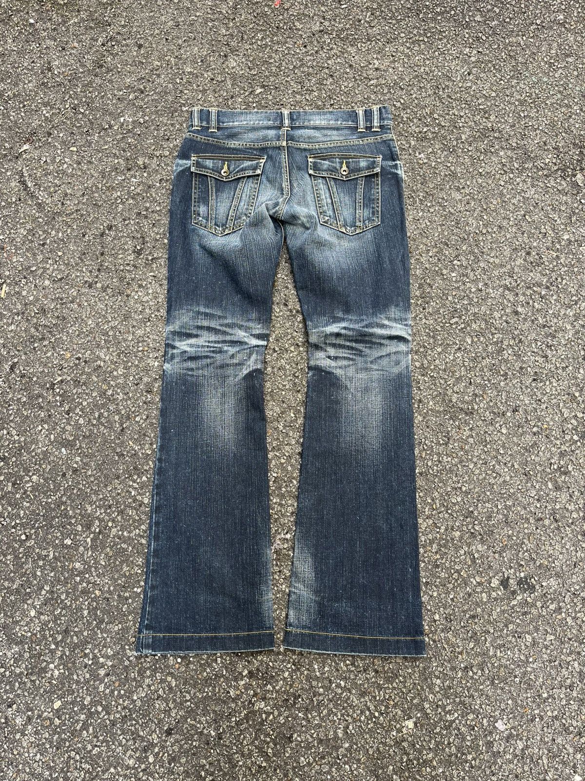 Hysteric Glamour FLARED JAPANESE MK MICHEL KLEIN HOMME JEANS BOOTCUT DENIM Size US 31 - 9 Thumbnail