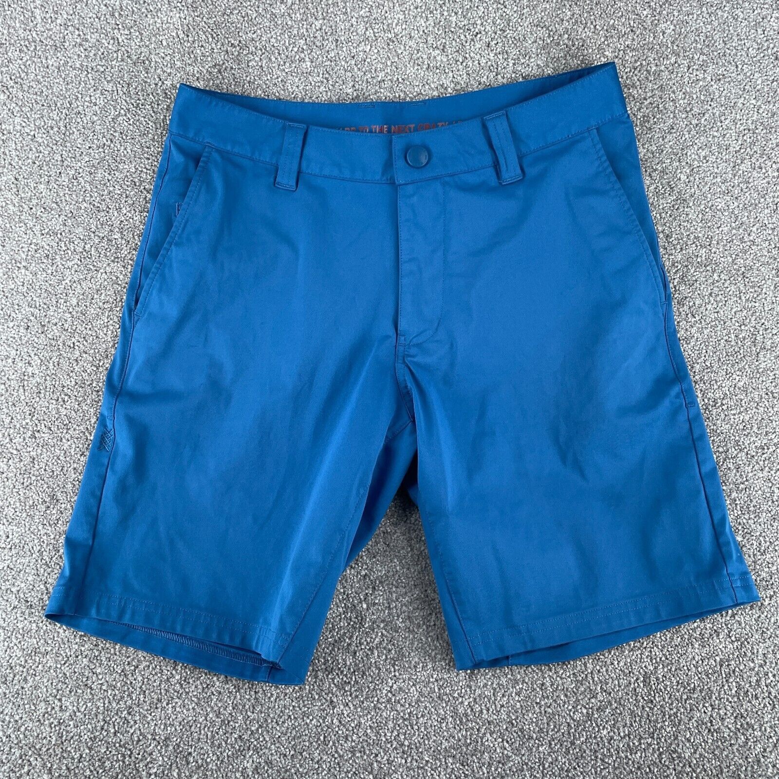 Rhone Rhone Shorts Adult 28 Blue Commuter 8 in Inseam Chino Casual