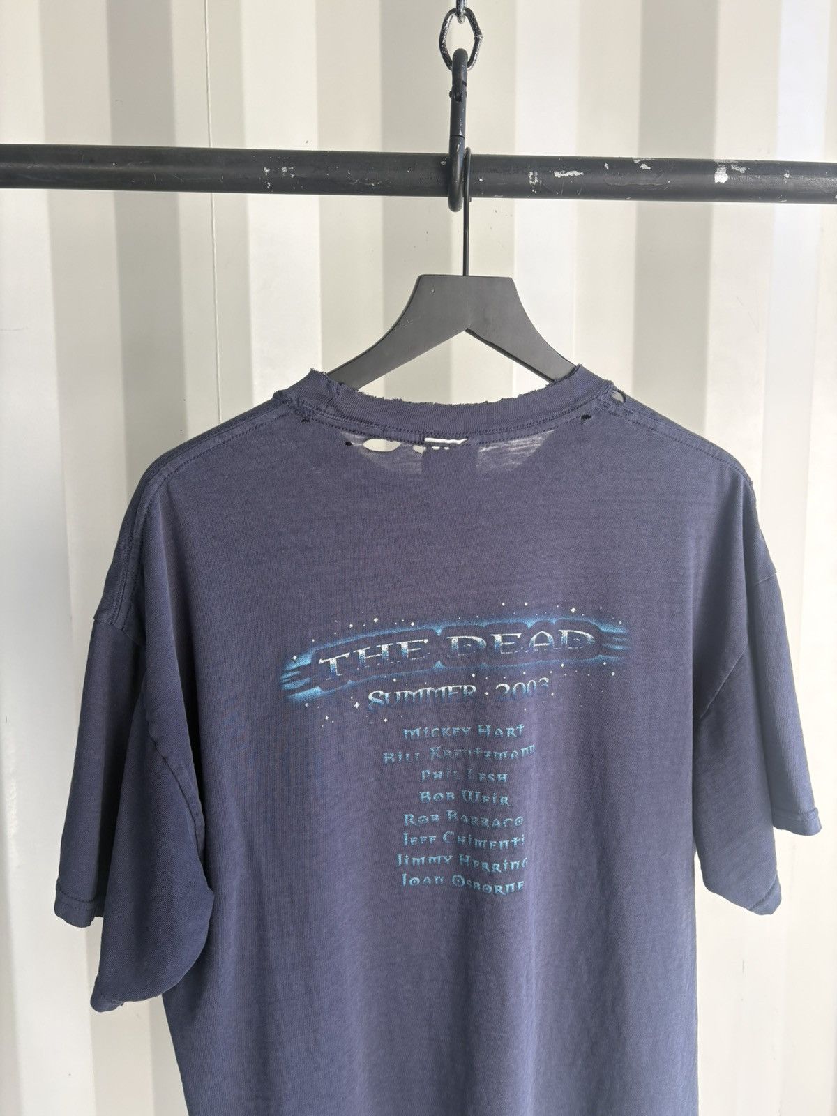 Band Tees Thrashed The Dead Faded Distressed Shirt GRUNGE Band Size US XL / EU 56 / 4 - 4 Thumbnail