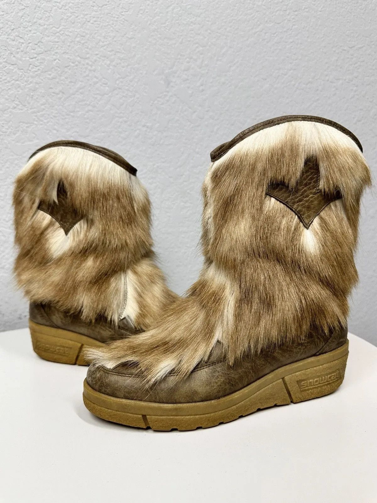 A.S.98 Vintage IfSixWasNine Leather Hight Winter Boots Size US 6 / IT 36 - 14 Thumbnail