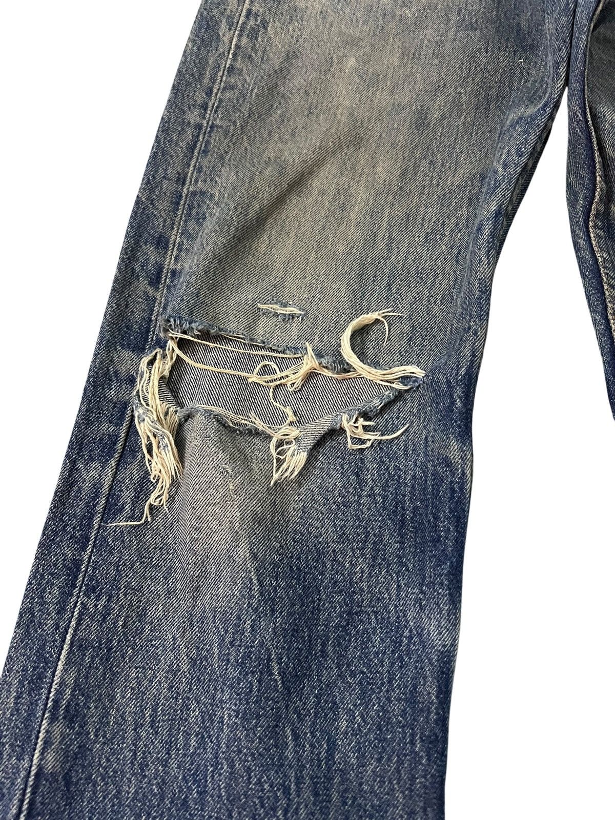 Levi's Vintage 90’s Levi’s 501 Distress Ripped Jean#kurt corbain Size US 30 / EU 46 - 5 Thumbnail