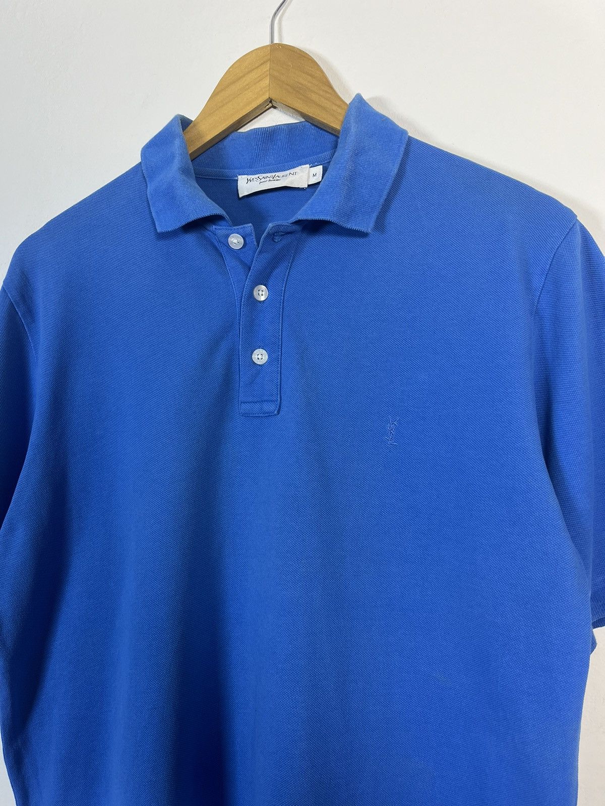 Yves Saint Laurent Yves Saint Laurent Pour Homme Shirt Polo Vintage Logo Size US M / EU 48-50 / 2 - 3 Thumbnail