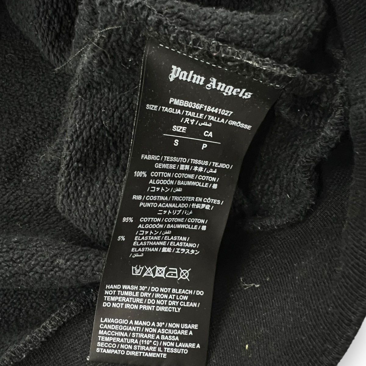 Palm Angels Palm Angels Black & Green Hoodie Size US M / EU 48-50 / 2 - 4 Thumbnail