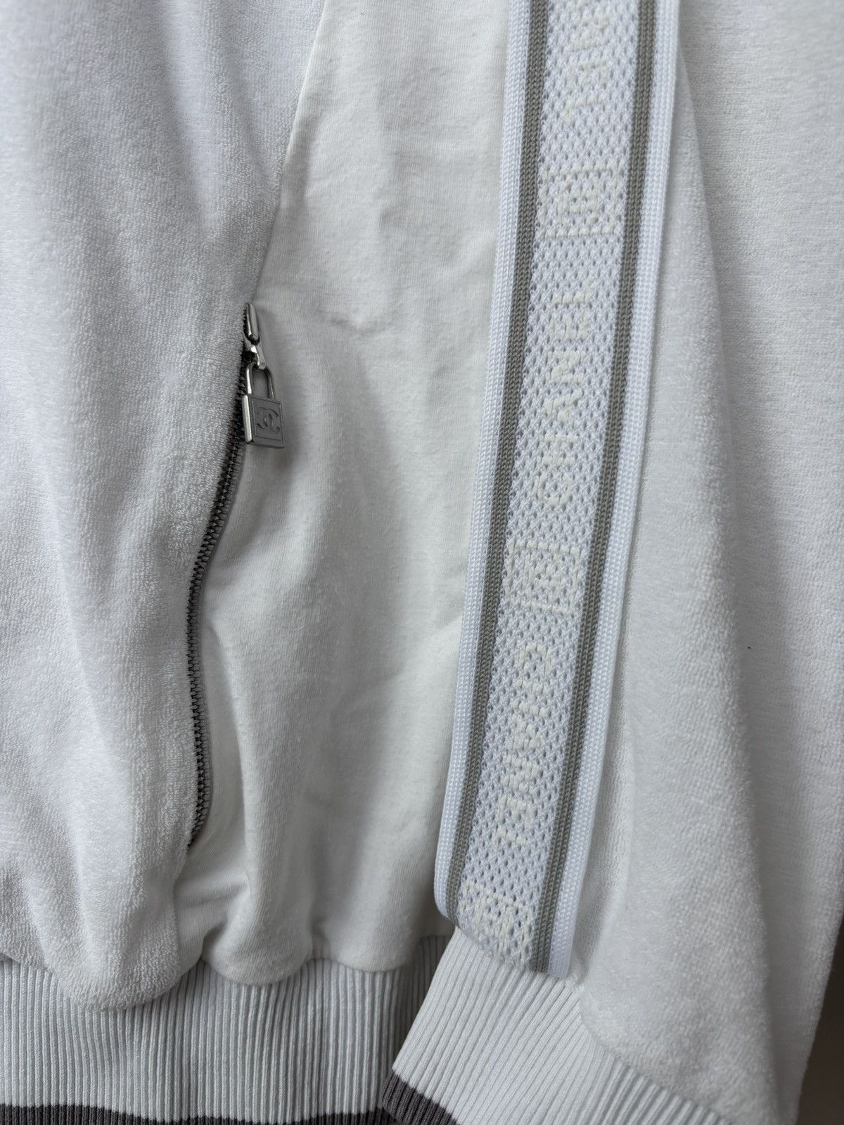 Chanel Chanel Sport Logo Zip Hoodie Size S / US 4 / IT 40 - 3 Thumbnail