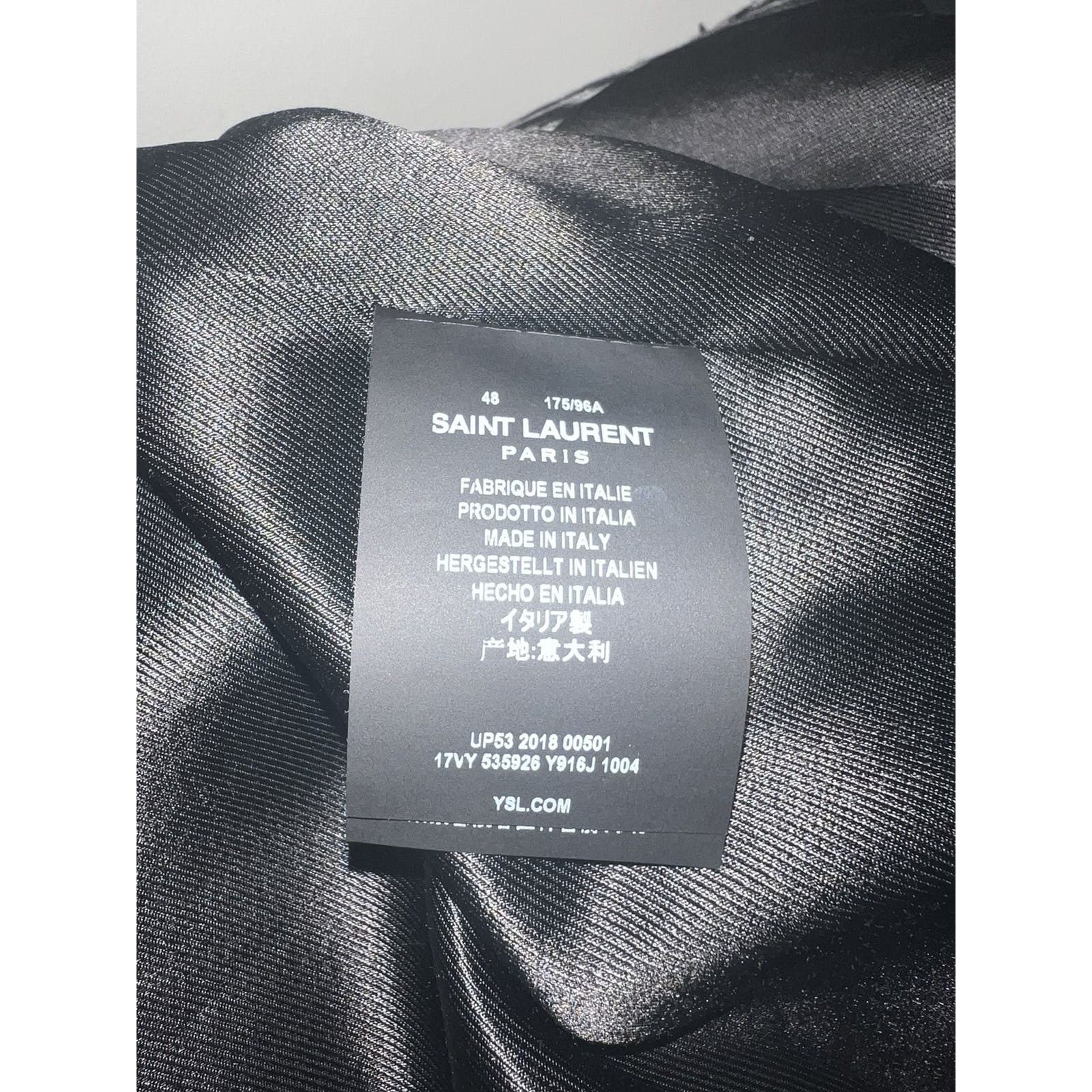 Saint Laurent Paris Saint Laurent Teddy Bomber Jacket Size US M / EU 48-50 / 2 - 9 Thumbnail