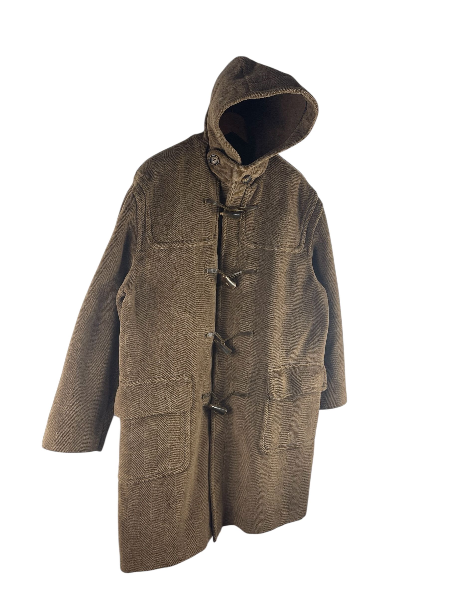 Gloverall Vintage Gloverall Monty Style Duffle Coat Heavy Wool Toggle Size US XL / EU 56 / 4 - 4 Thumbnail