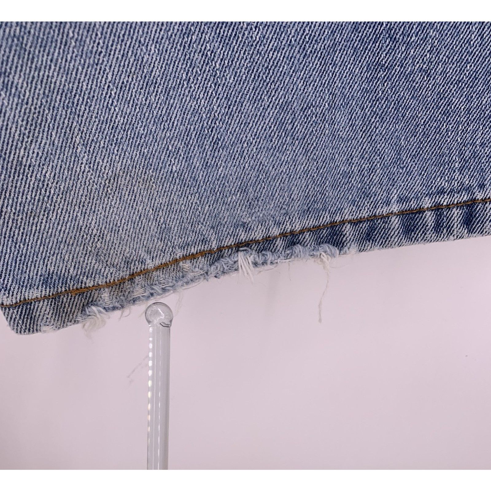 Levi's VTG Y2K Levi’s 550 Jeans 40x30 Light Wash Blue Regular Fit Size US 40 / EU 56 - 15 Thumbnail
