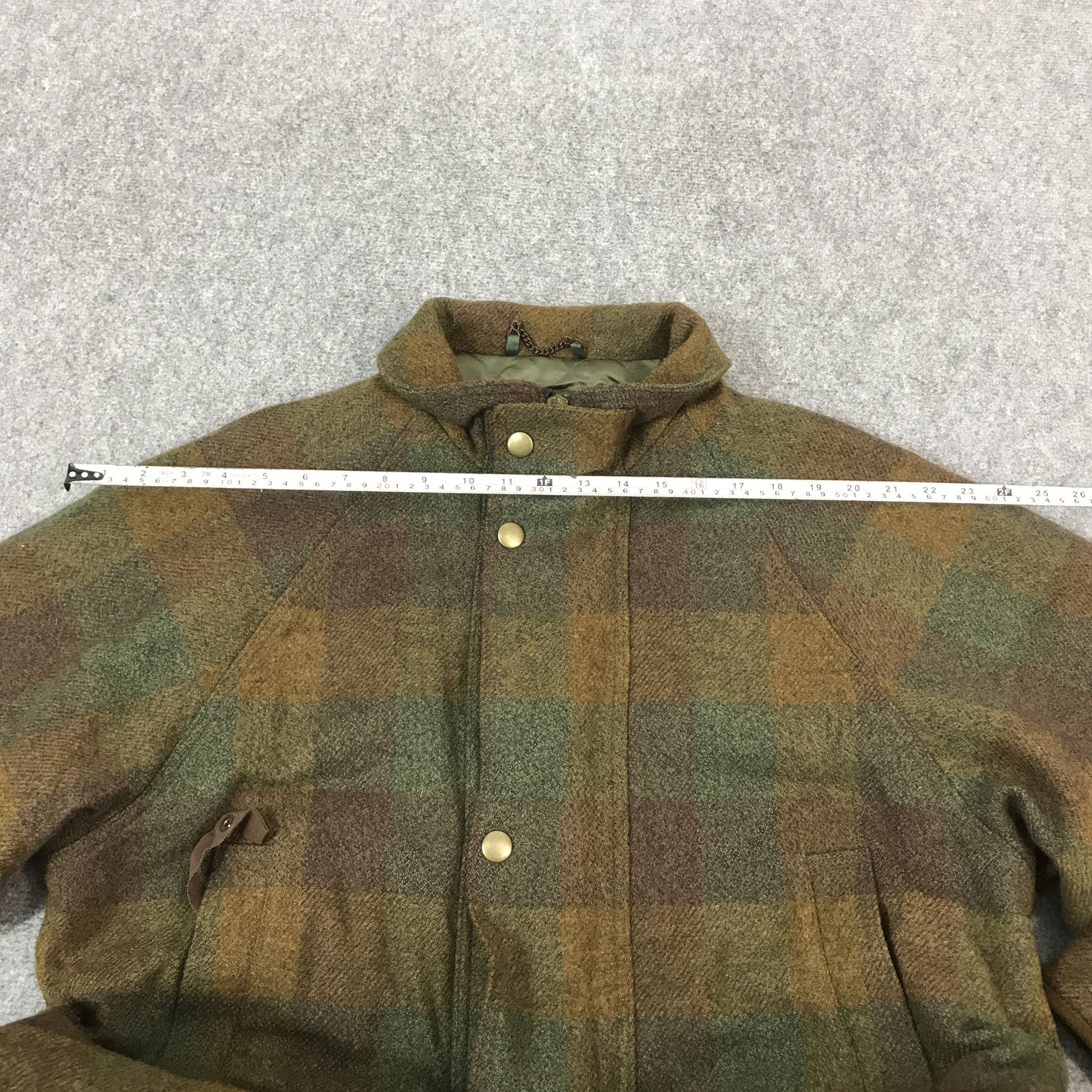 Paul Stuart Vintage Paul Stuart Wool Tartan design Parkas jacket Size US L / EU 52-54 / 3 - 10 Thumbnail