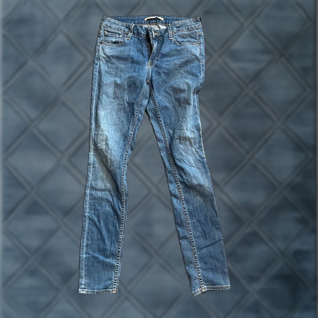 Vince Vince Vintage Boy Jean Womens Skinny Denim 28 Blue 5-Pocket Design Low Rise USA Size 28" / US 6 / IT 42 - 1 Thumbnail