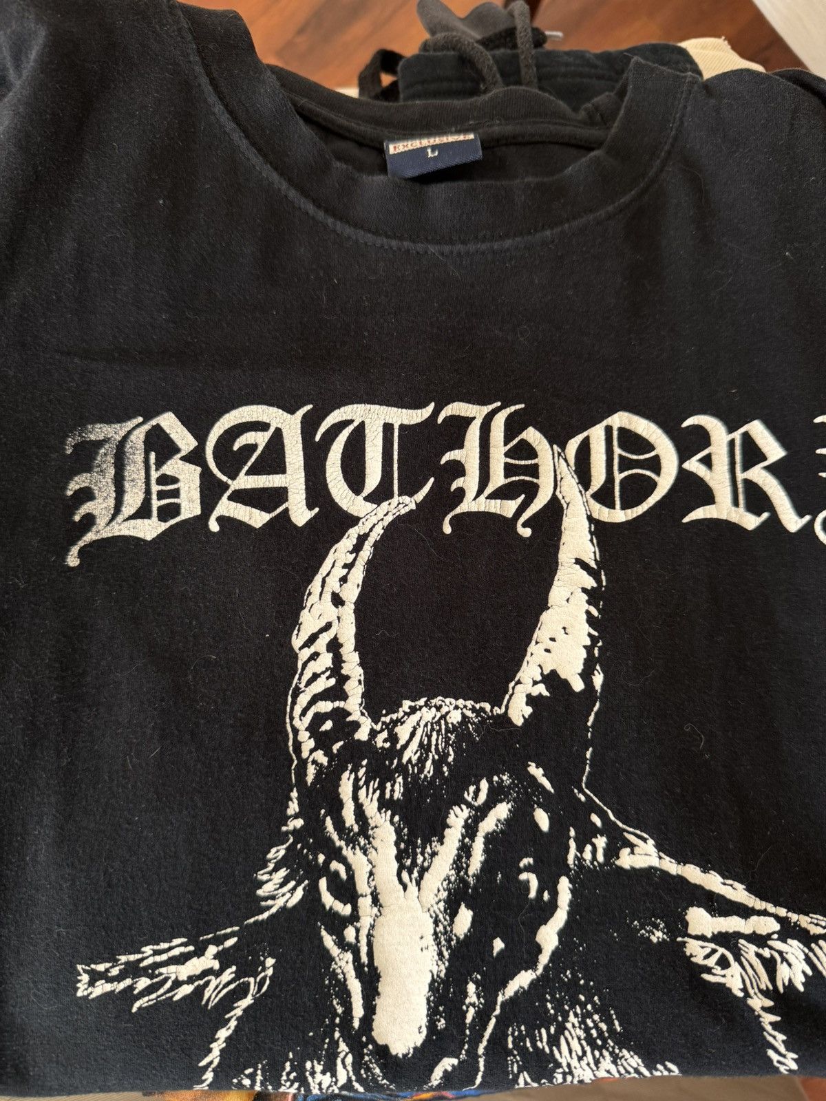Band Tees Rare Bathory Vintage 00s Band Black Metal T-Shirt Goth Hype Size US L / EU 52-54 / 3 - 9 Thumbnail