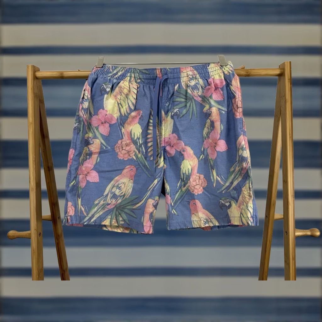 Chubbies Chubbies Men's Swim Trunks Shorts Parrot Tropical Size M NO LINER Size US 31 - 1 Thumbnail
