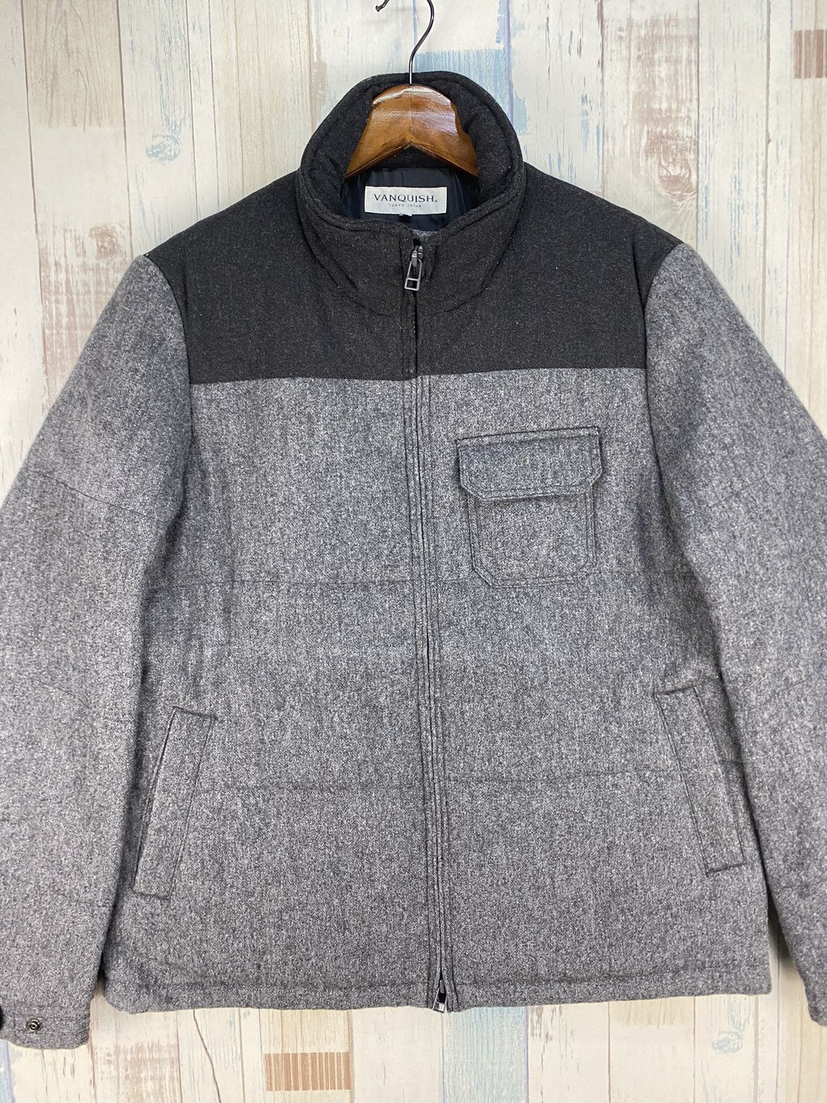 Vanquish Vanquish Tokyo Wool Puffer Jacket Size US M / EU 48-50 / 2 - 4 Thumbnail