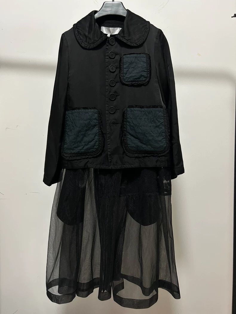 Comme des Garcons Comme Des Garcons Big Ingot Collar Lace Pocket Jacket Size M / US 6-8 / IT 42-44 - 1 Thumbnail