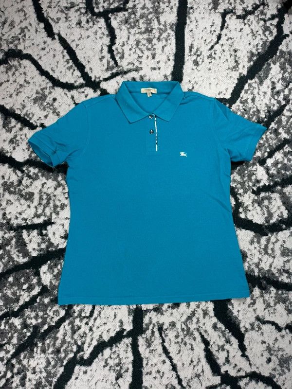 Burberry Vintage Burberry polo shirt blue L Size US L / EU 52-54 / 3 - 1 Thumbnail