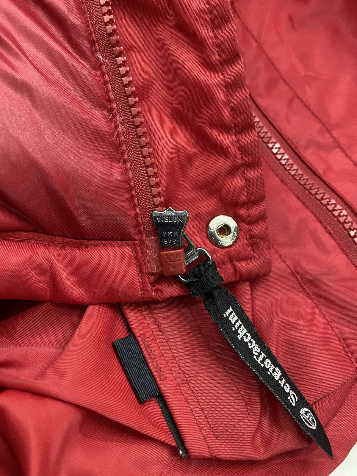 Sergio Tacchini Vtg Sergio Tacchini goose down tactical jacket Size US L / EU 52-54 / 3 - 14 Thumbnail