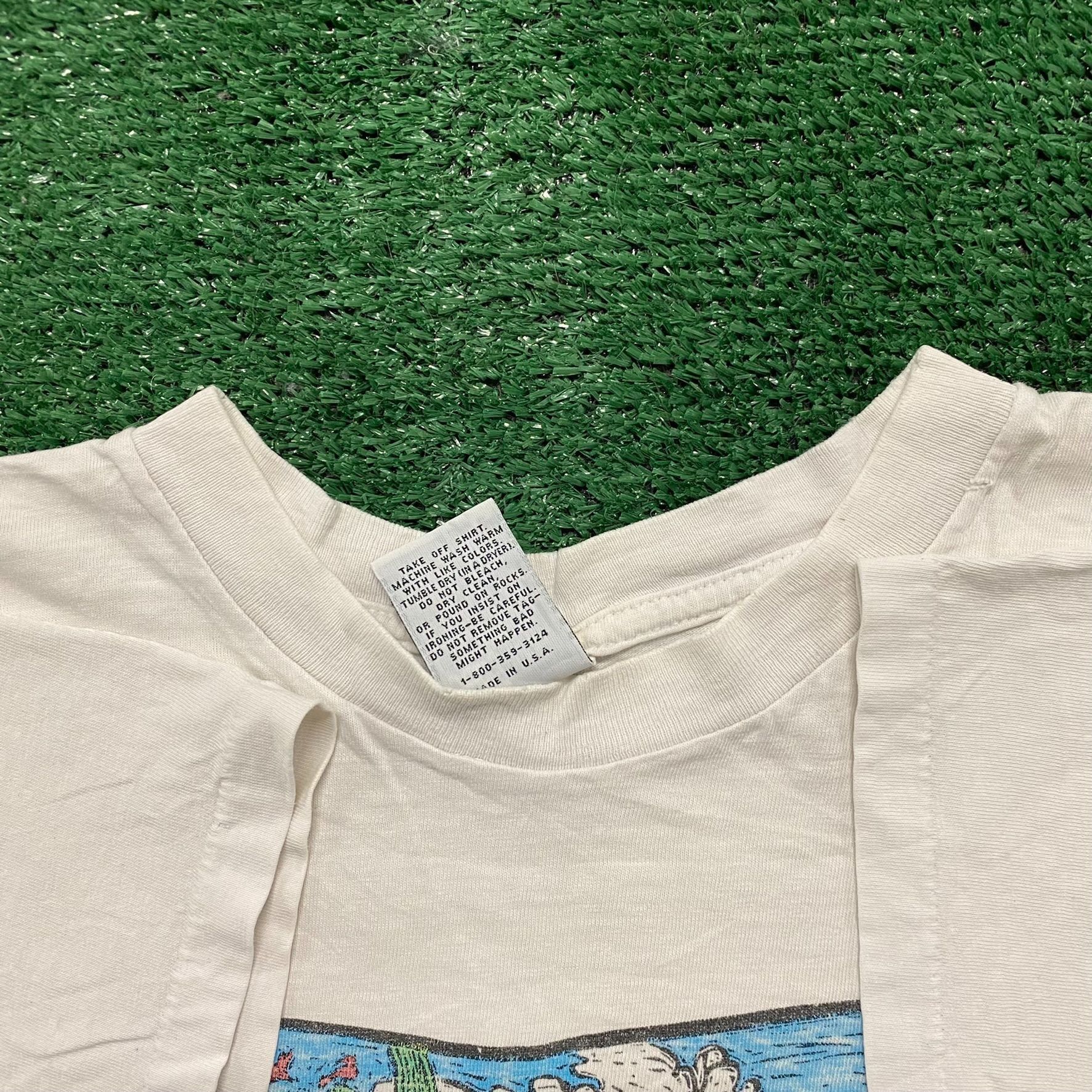 Vintage Vintage 90s Coffee Comic Painting Humor Single Stitch Tee Size US L / EU 52-54 / 3 - 5 Thumbnail