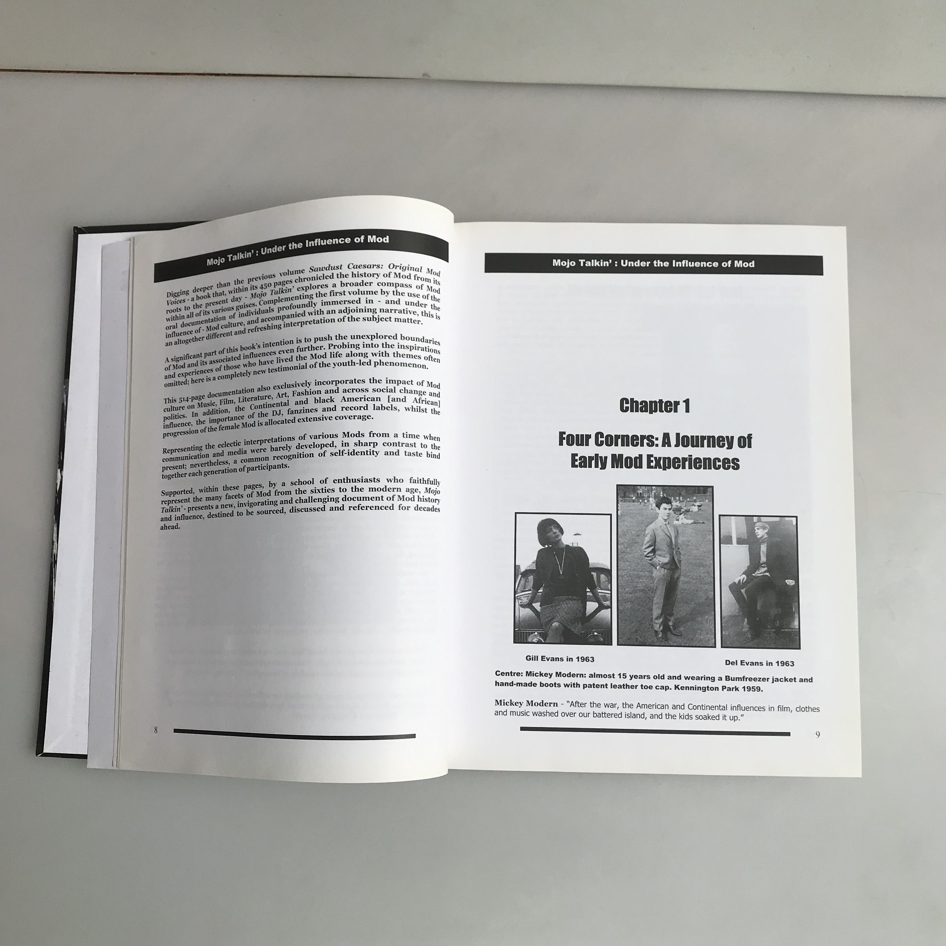 Vintage Mojo Talkin’: Under the Influence of Mod, by Tony Beesley Size ONE SIZE - 5 Thumbnail