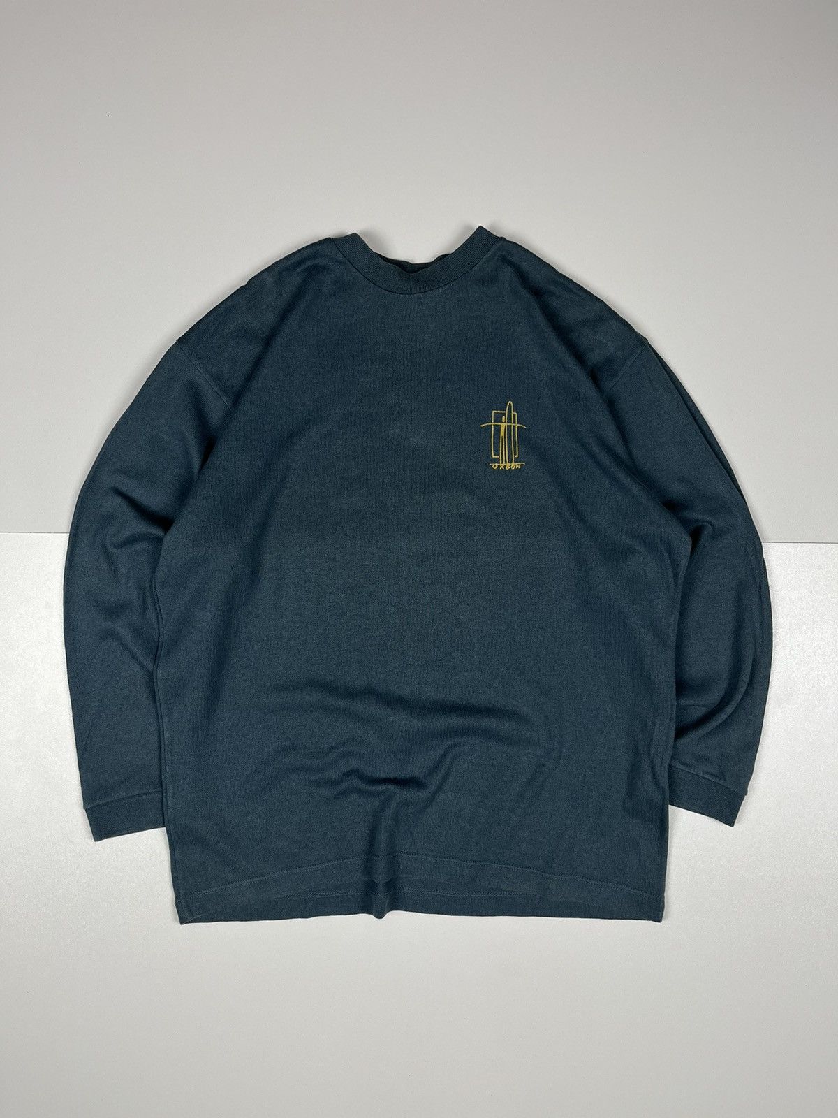 Oxbow Vintage 90s Oxbow Surf Style logo Grey Longsleeve S Size US S / EU 44-46 / 1 - 2 Thumbnail