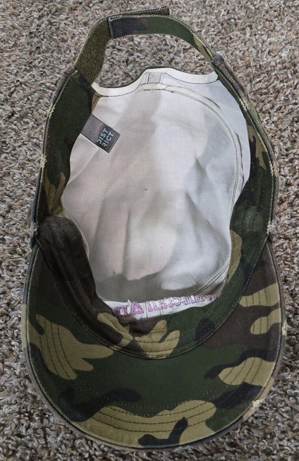 District Vision Womens Whitetail Arrows District Camo Army Adjustable Hat OS Size ONE SIZE - 6 Thumbnail