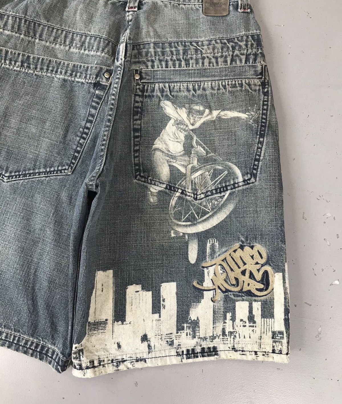 JNCO Vintage jnco denim jorts Size US 33 - 2 Thumbnail
