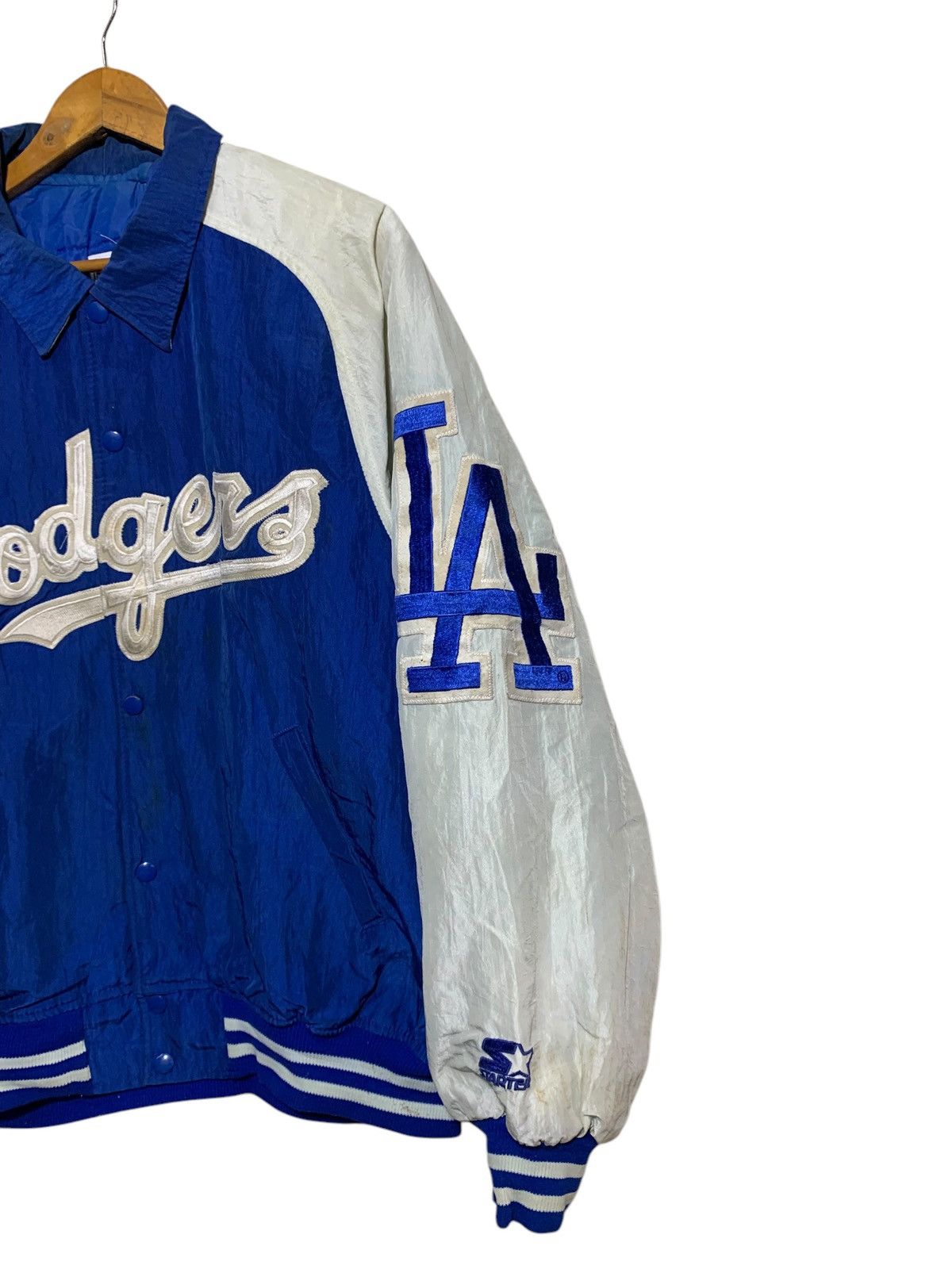 MLB 🔥RARE L.A DODGERS DIAMOND COLLECTIONS BY STARTER Size US L / EU 52-54 / 3 - 3 Thumbnail