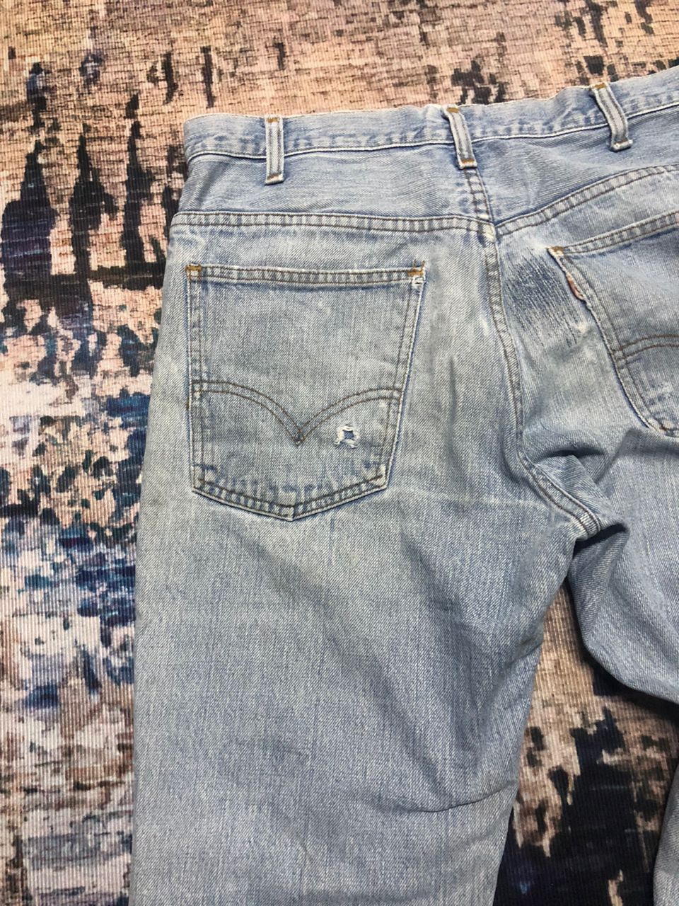 Levi's Vintage Levi's Button 31 Jeans Pants Distressed Faded Size US 31 - 8 Thumbnail