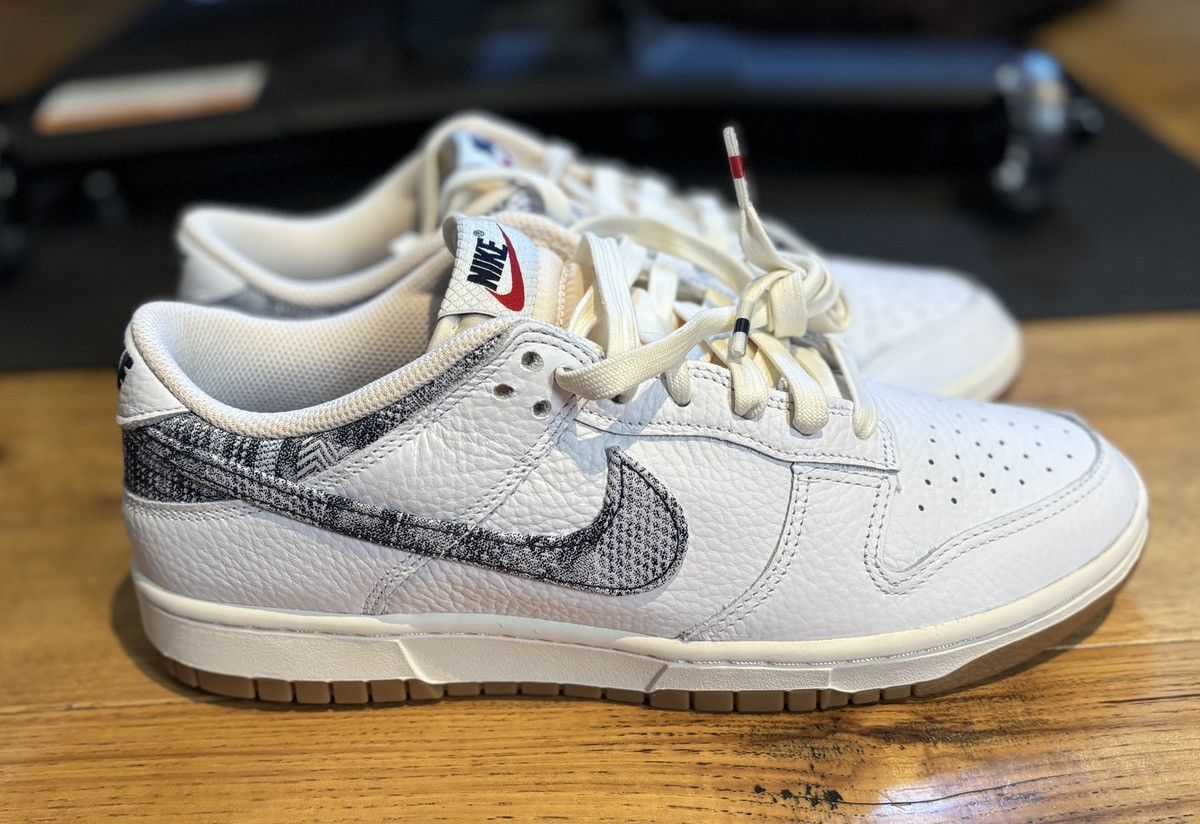 Nike Nike Dunk Low Washed Denim Americana Size US 9.5 / EU 42-43 - 2 Thumbnail