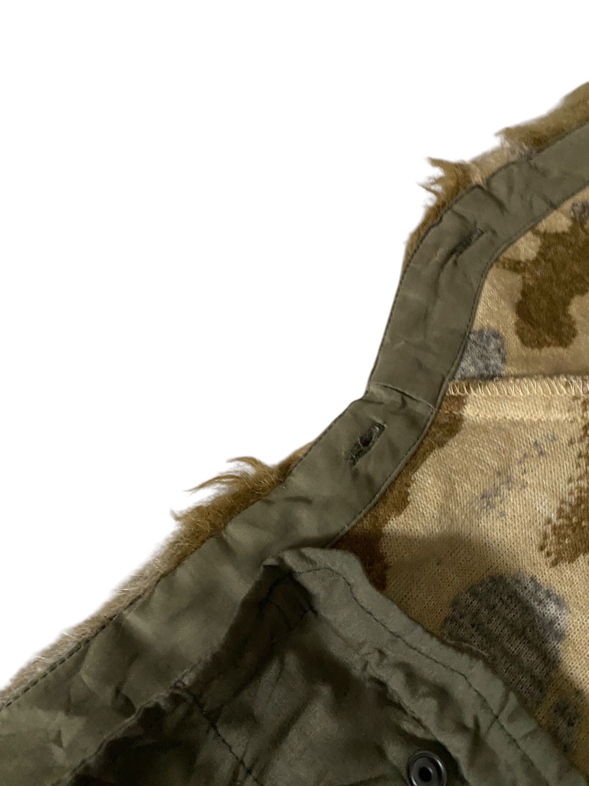 If Six Was Nine 2000's Moussy Fur Military Vest Hoodie Size US M / EU 48-50 / 2 - 10 Thumbnail