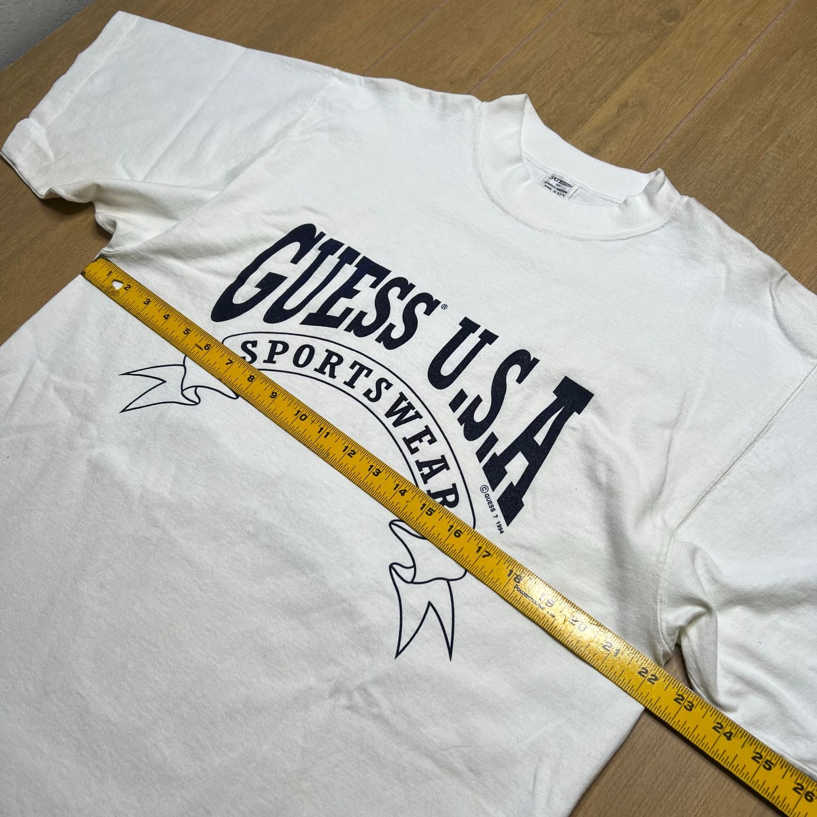 Guess Vintage GUESS USA By Georges Marciano T Shirt 90s 1994 XL Size US XL / EU 56 / 4 - 6 Thumbnail