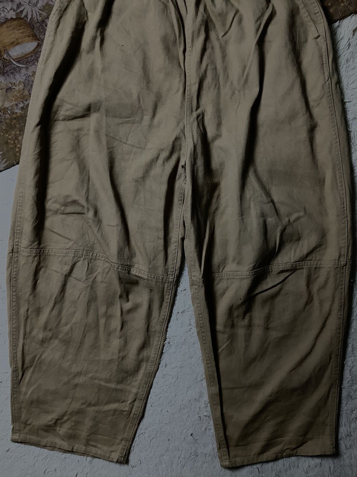 Japanese Brand × Yohji Yamamoto 💥RARE💥 Niko And Ultra Wide Leg Baloons Pants Size US 30 / EU 46 - 3 Thumbnail