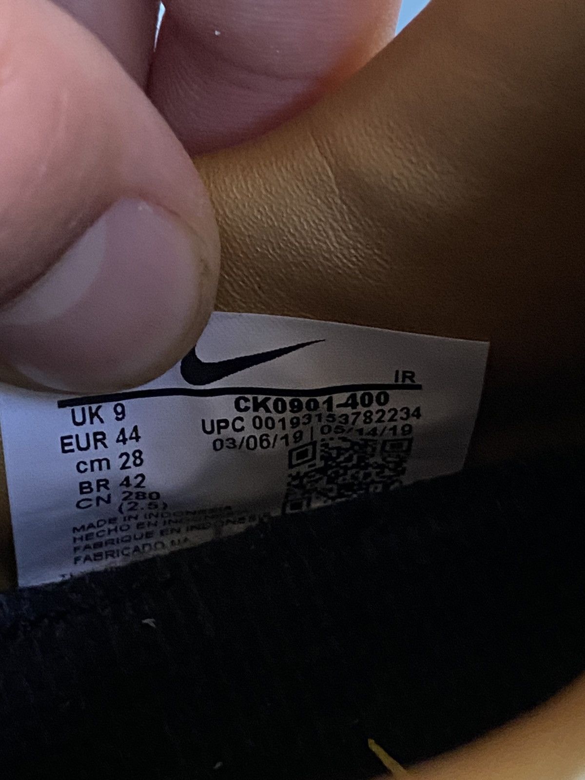 Nike Nike Tailwind IV SNS Anniversary Size US 11 / EU 44 - 12 Thumbnail